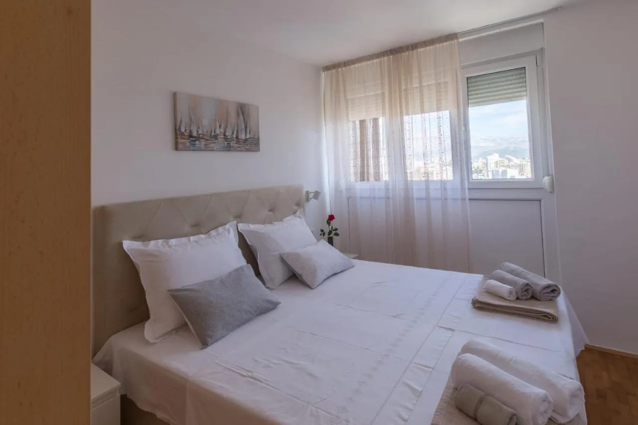 스플리트 Penthouse Horizont 아파트 크로아티아